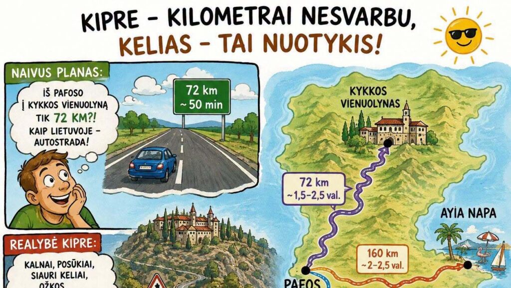 Kipro kilometrai kelias (1)